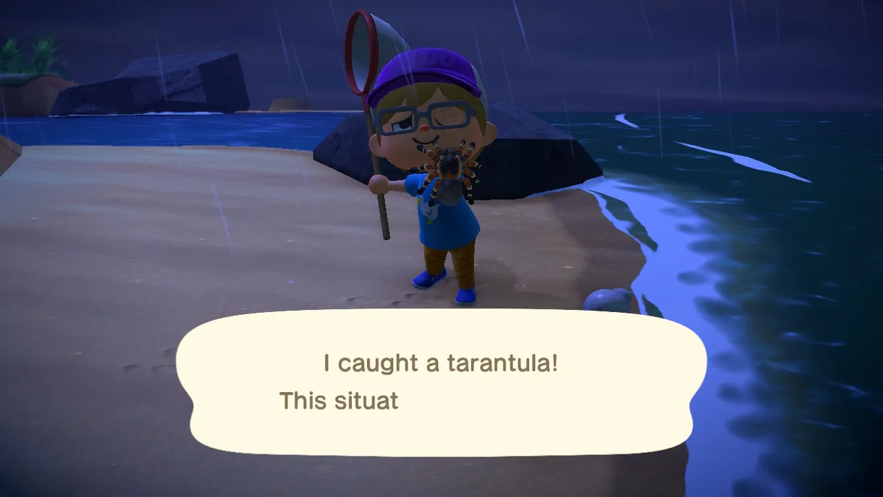 18474 animal crossing tarantula inventory