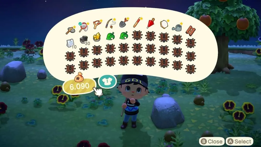 18511 acnh tarantula net