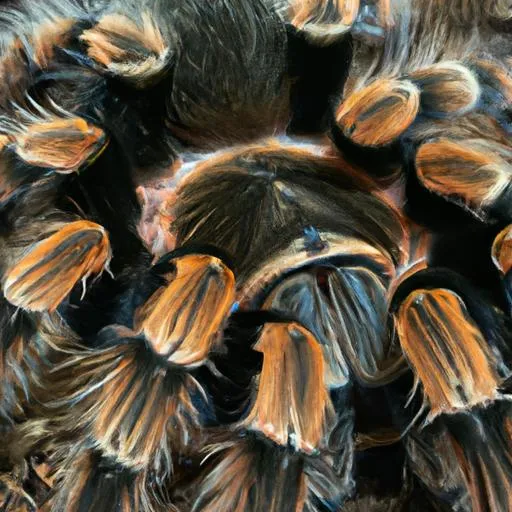 18583 curly hair tarantula handling area