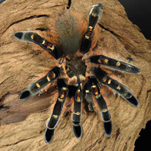 18583 curly hair tarantula handling slow movement