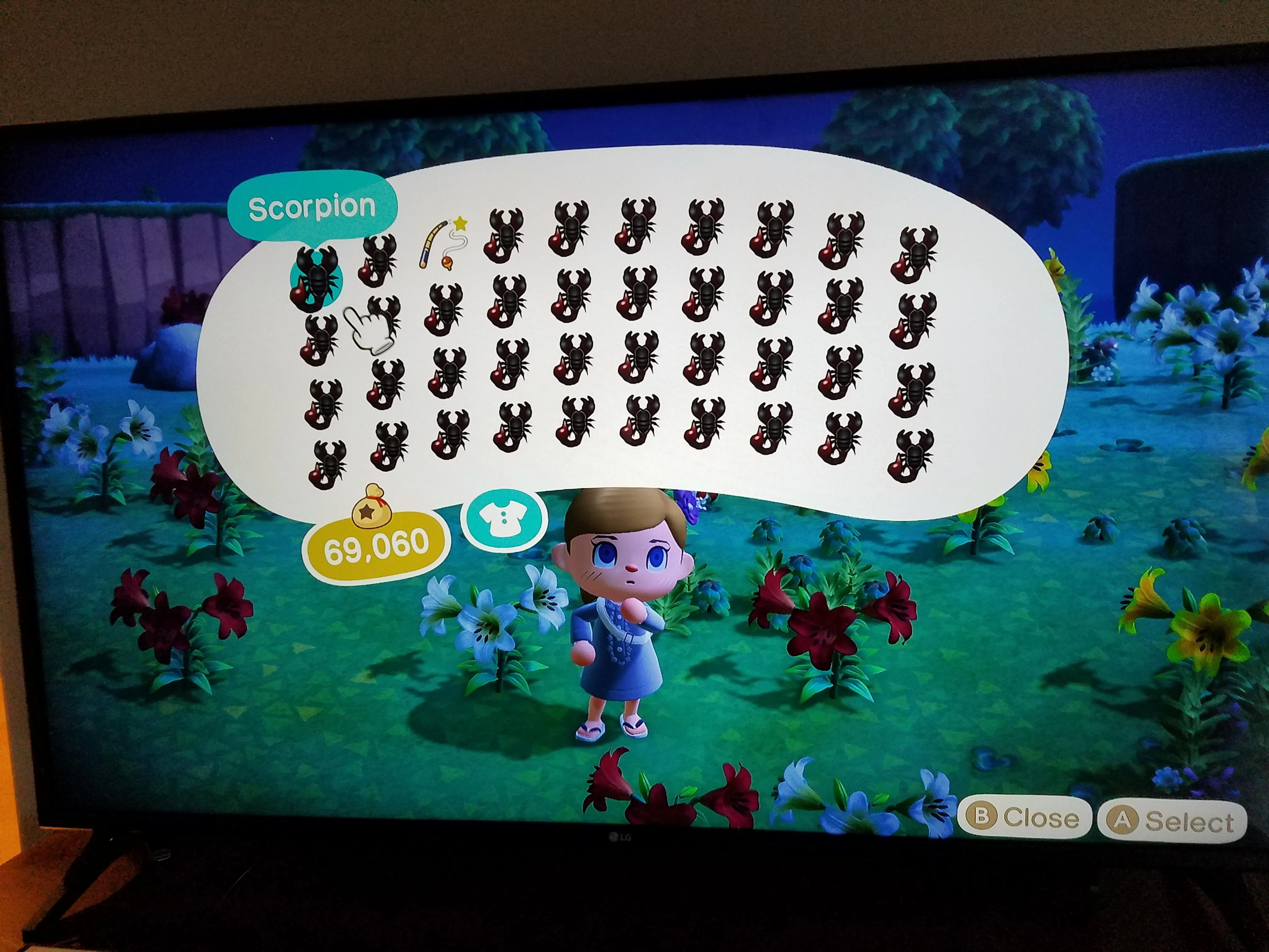 18602 animal crossing scorpion vs tarantula