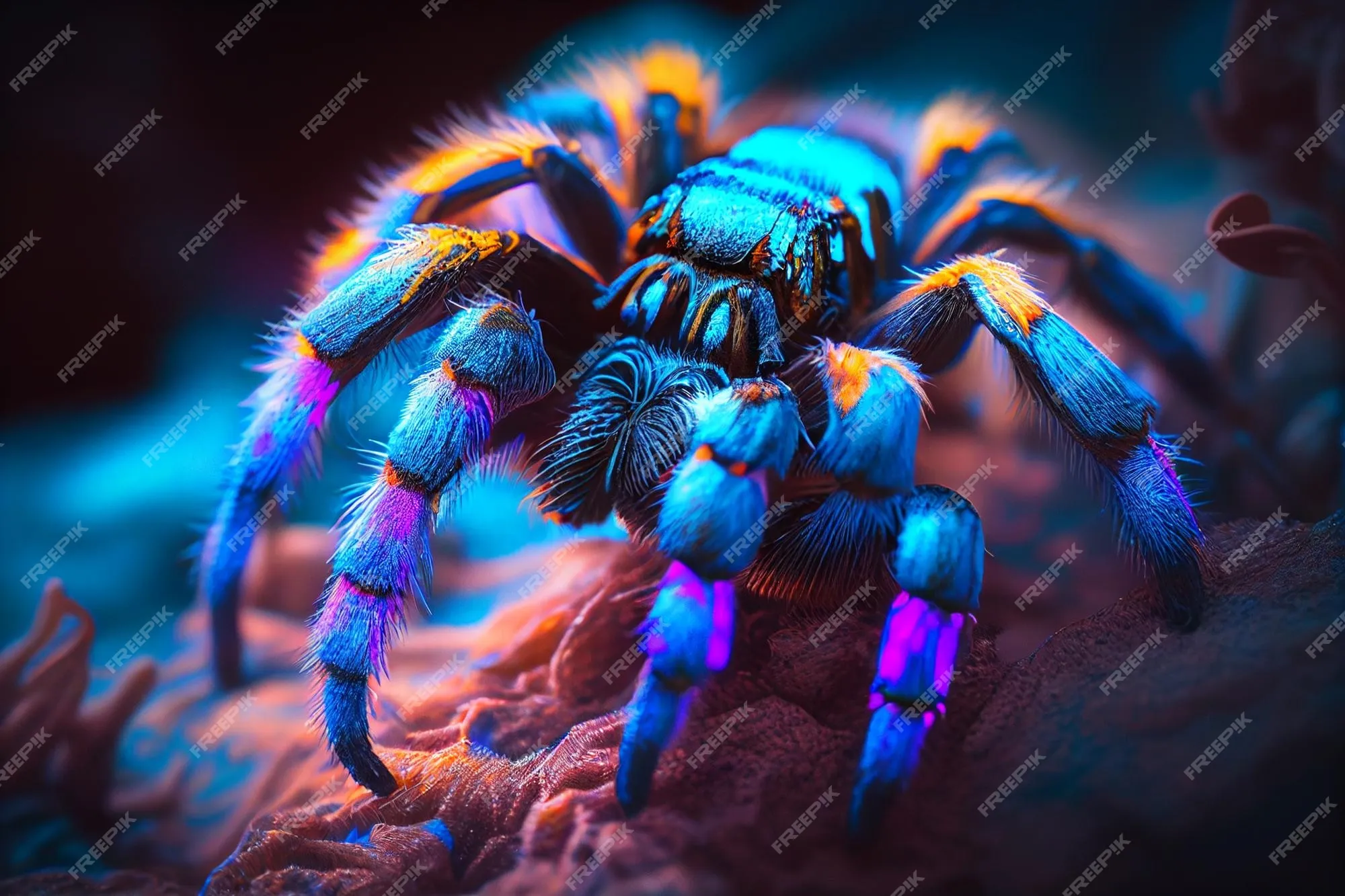 18616 light blue tarantula breeding