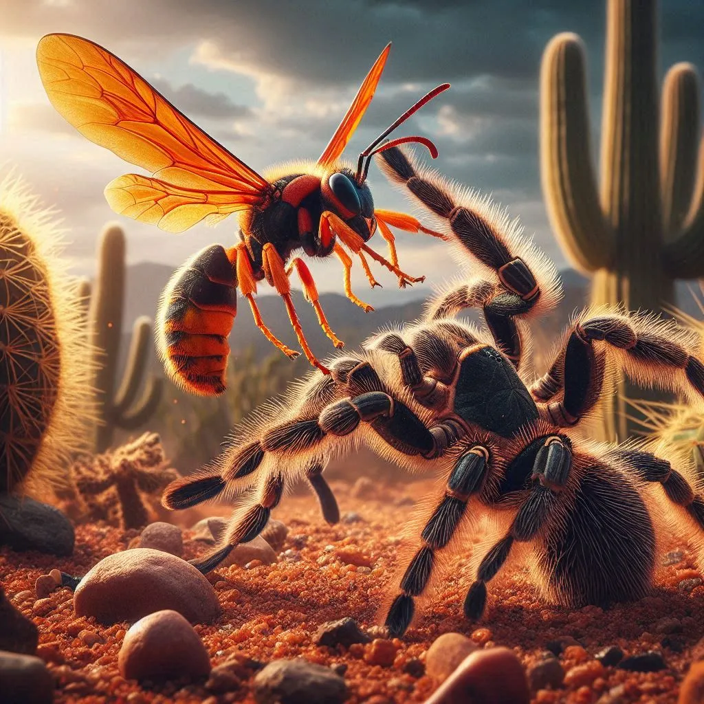 18644 tarantula enemies insects